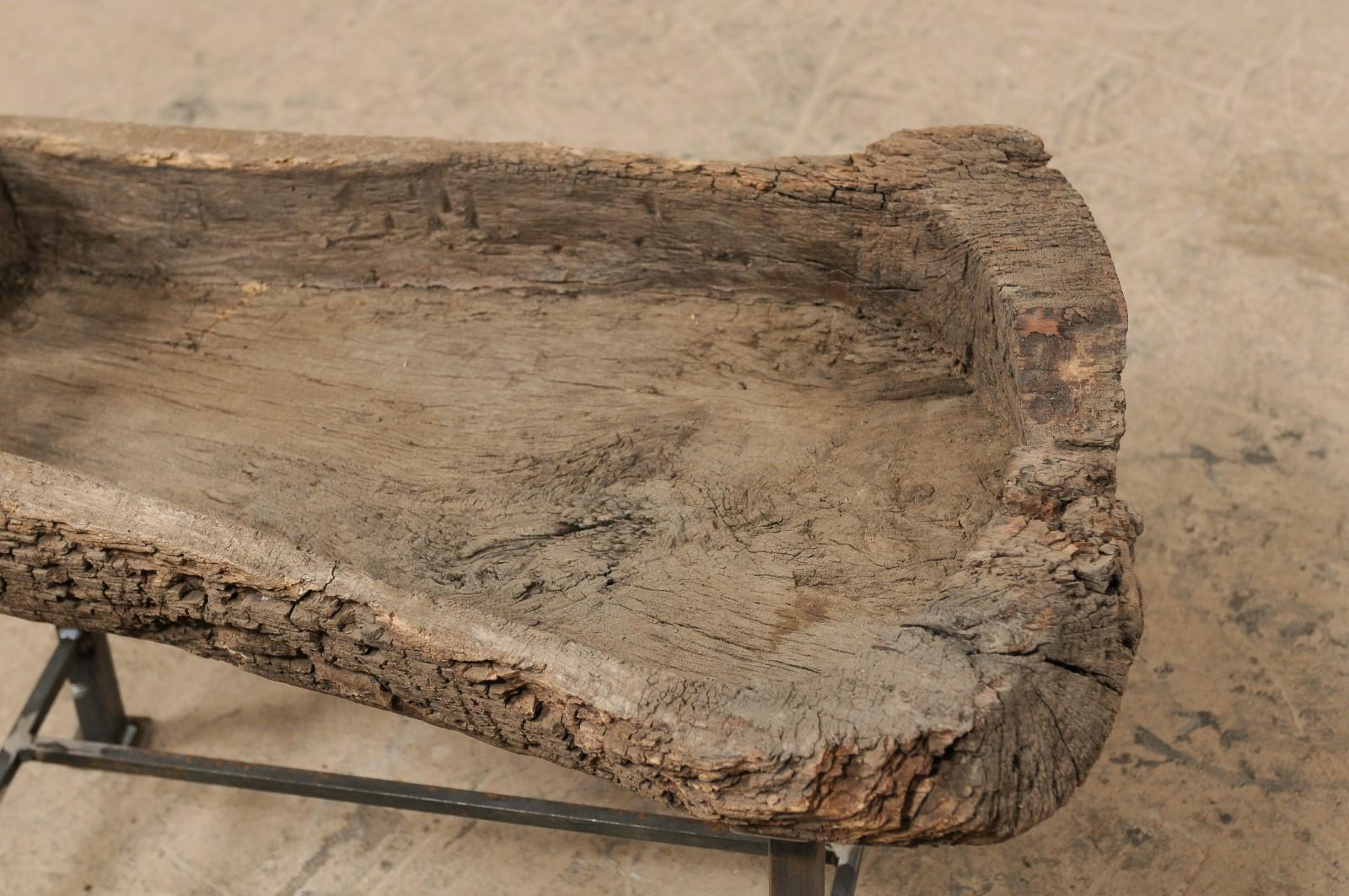 19. Jahrhundert Spanisch Holz Trog Couchtisch im Zustand „Gut“ im Angebot in Atlanta, GA