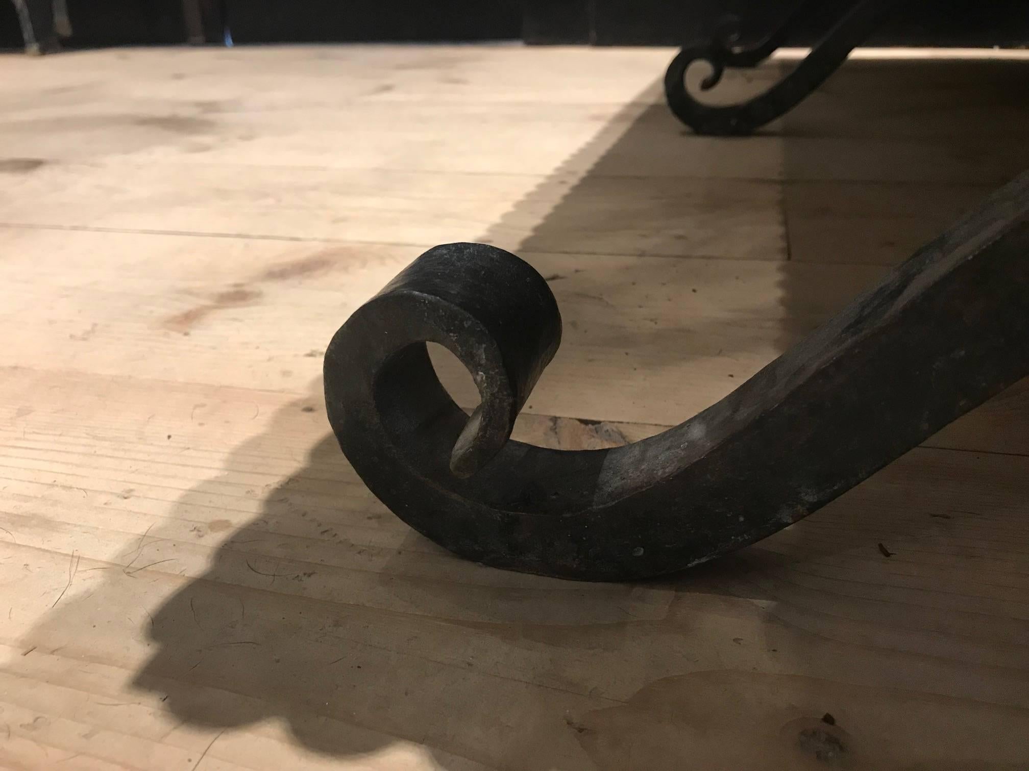 19th Century Specimen Marble Bench or Coffee Table, Philadelphia History Museum 5