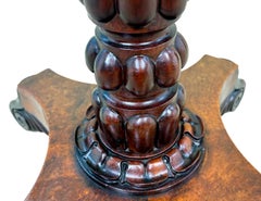 19th Century Specimen Wood Top Occasional Table