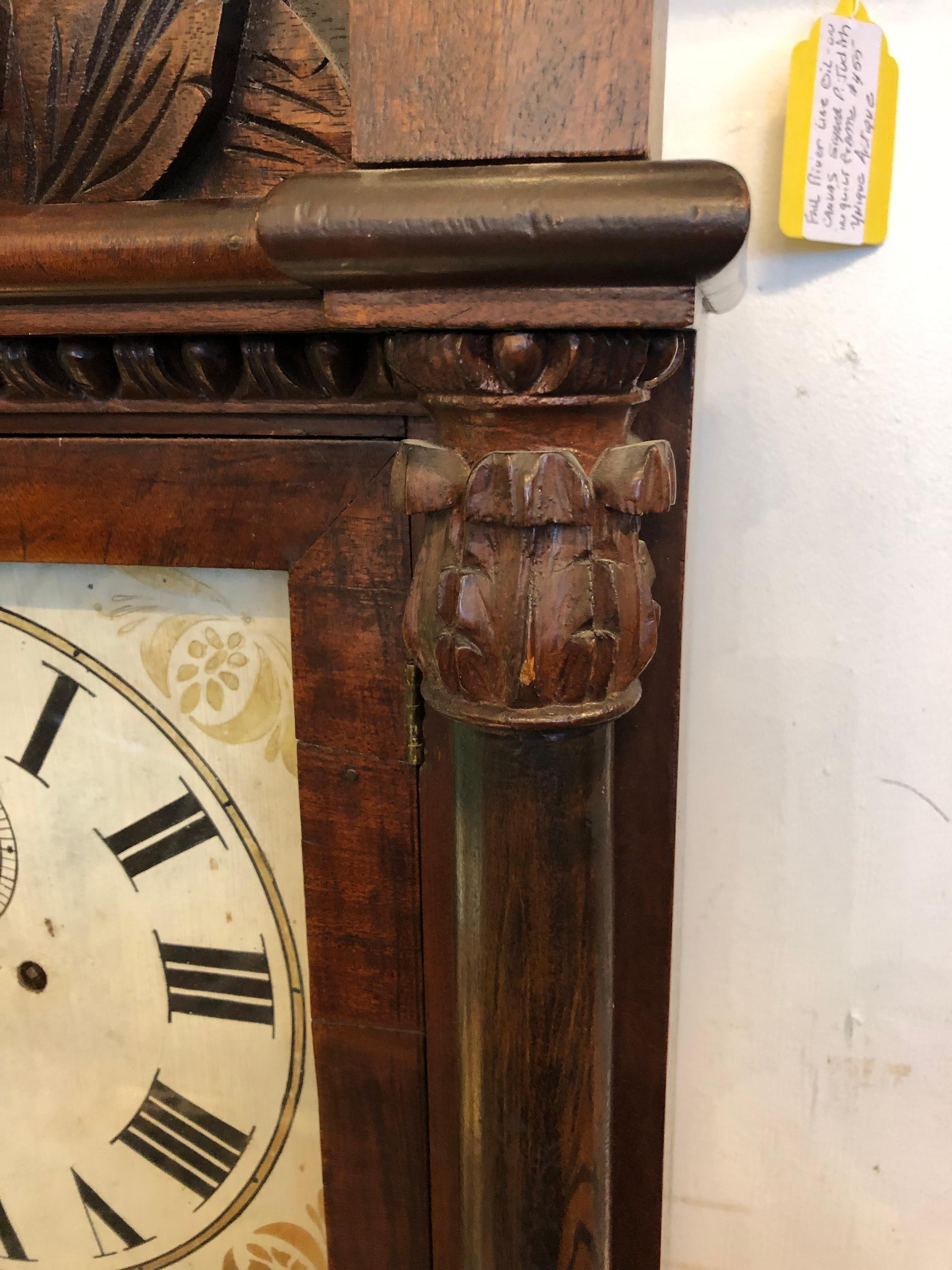 19th Century Spencer Hotchkiss & Company Salem Bridge Shelf Clock For Sale 1