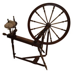 19th Century Spinning Wheel