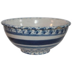 19th Century Spong Ware Bowl