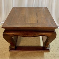 19th Century Square Chinese Influenced Center, Dining Table