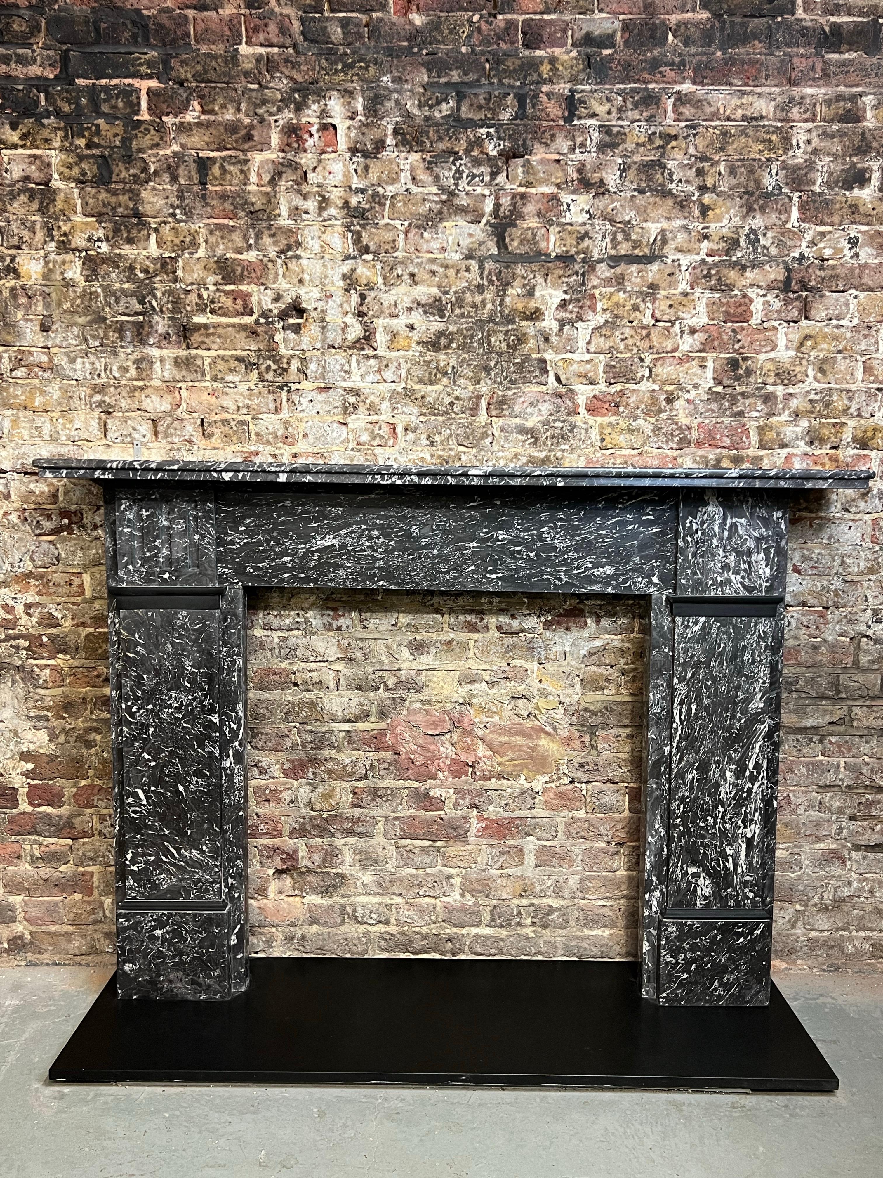 19th Century St. Annes Marble Fireplace Mantelpiece For Sale 4