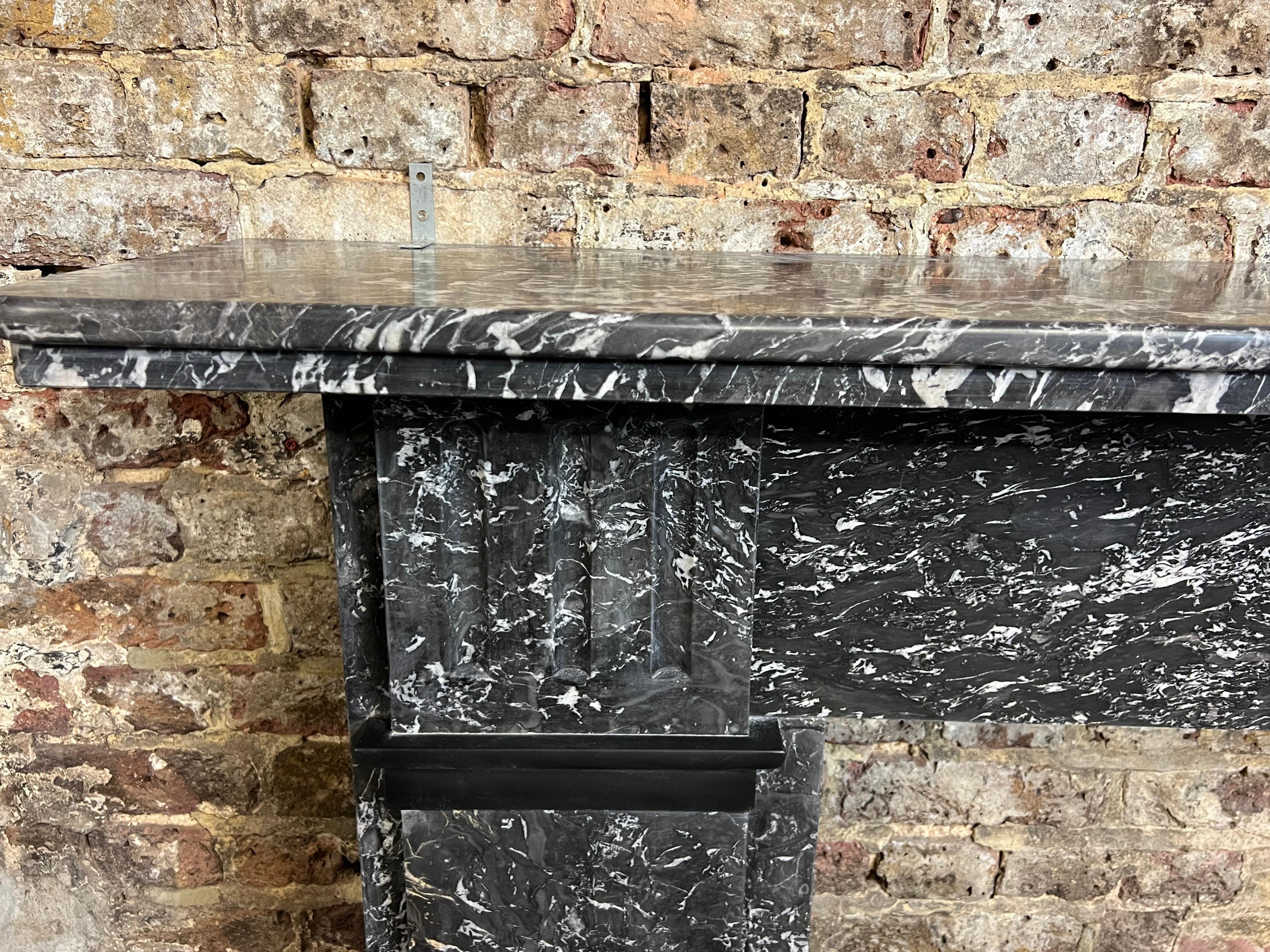 19th Century St. Annes Marble Fireplace Mantelpiece For Sale 5