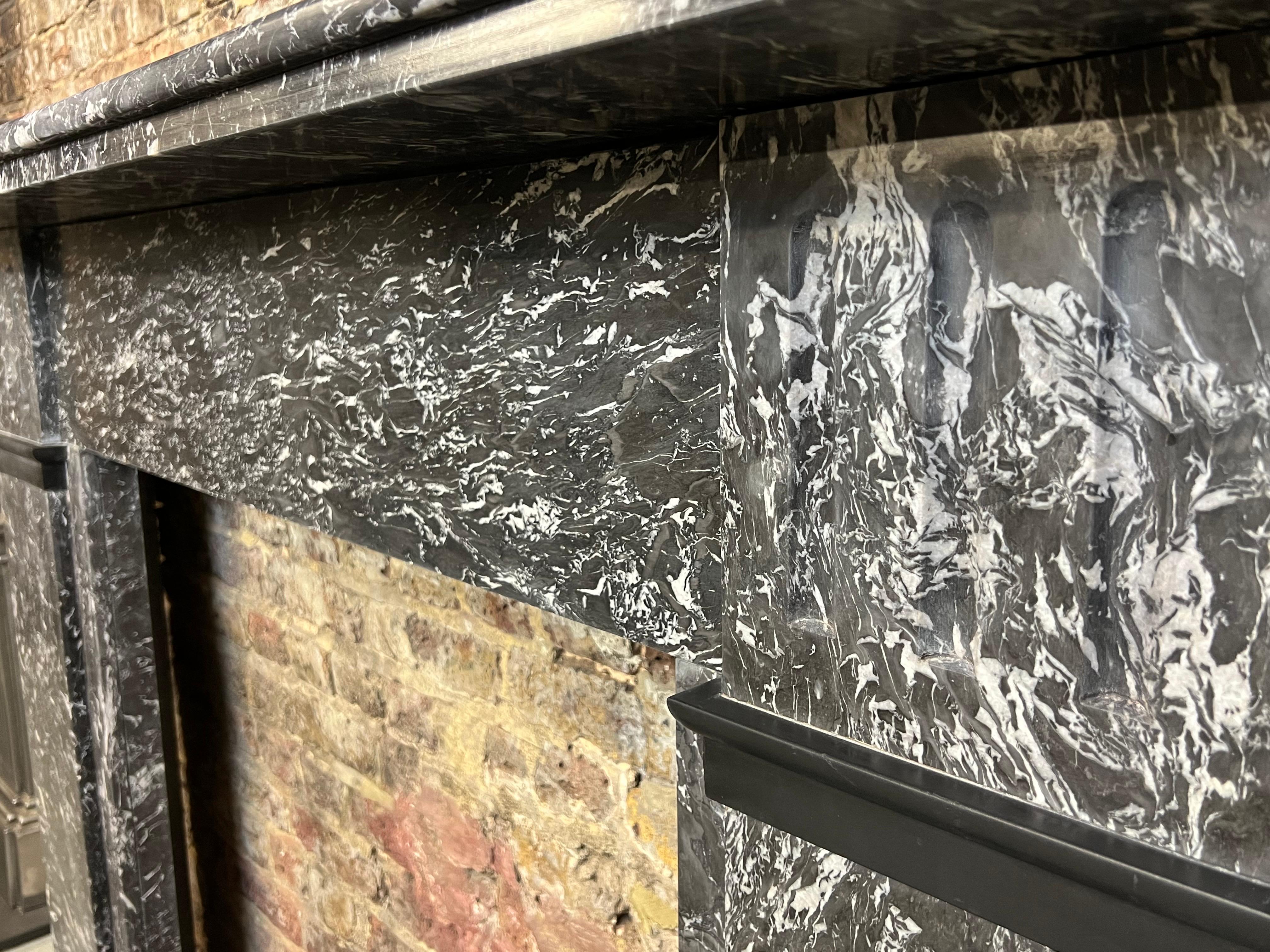 19th Century St. Annes Marble Fireplace Mantelpiece For Sale 8