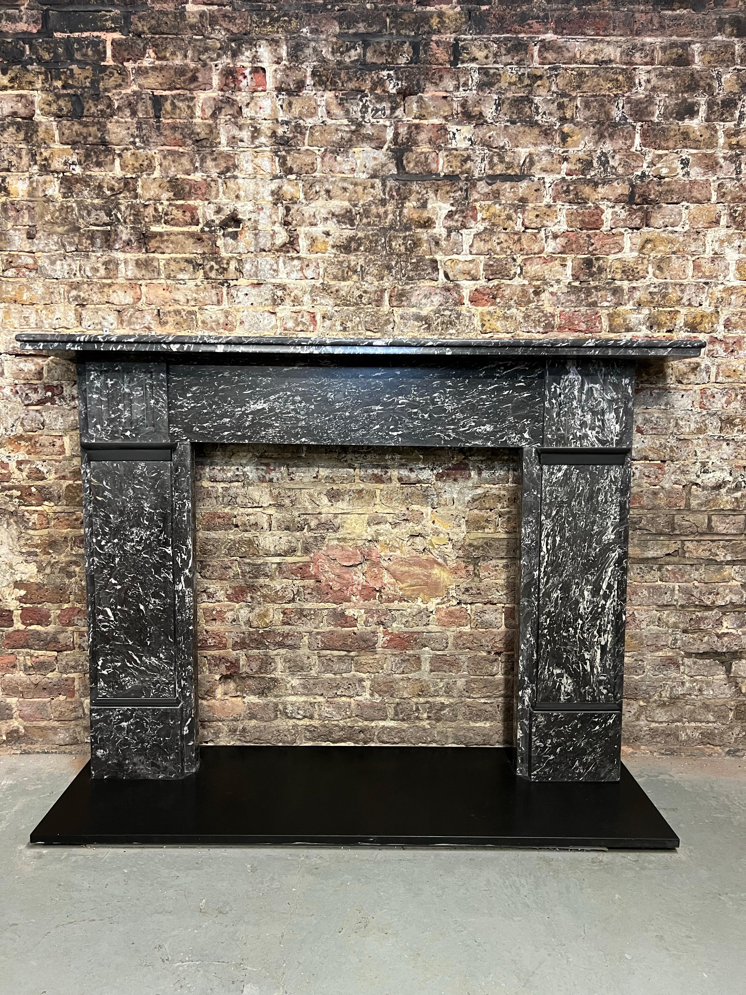 19th Century St. Annes Marble Fireplace Mantelpiece For Sale 13