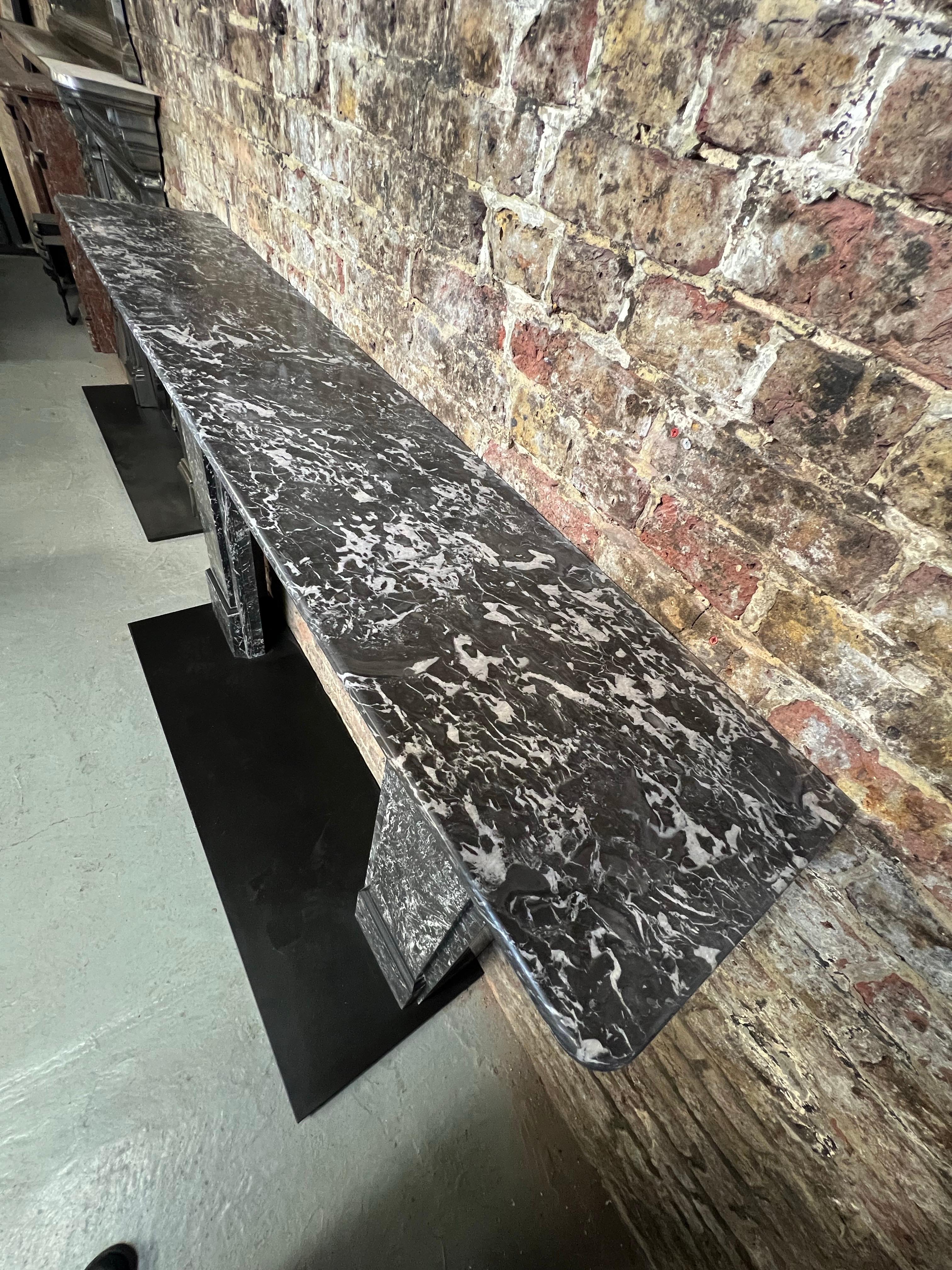 19th Century St. Annes Marble Fireplace Mantelpiece In Good Condition For Sale In London, GB