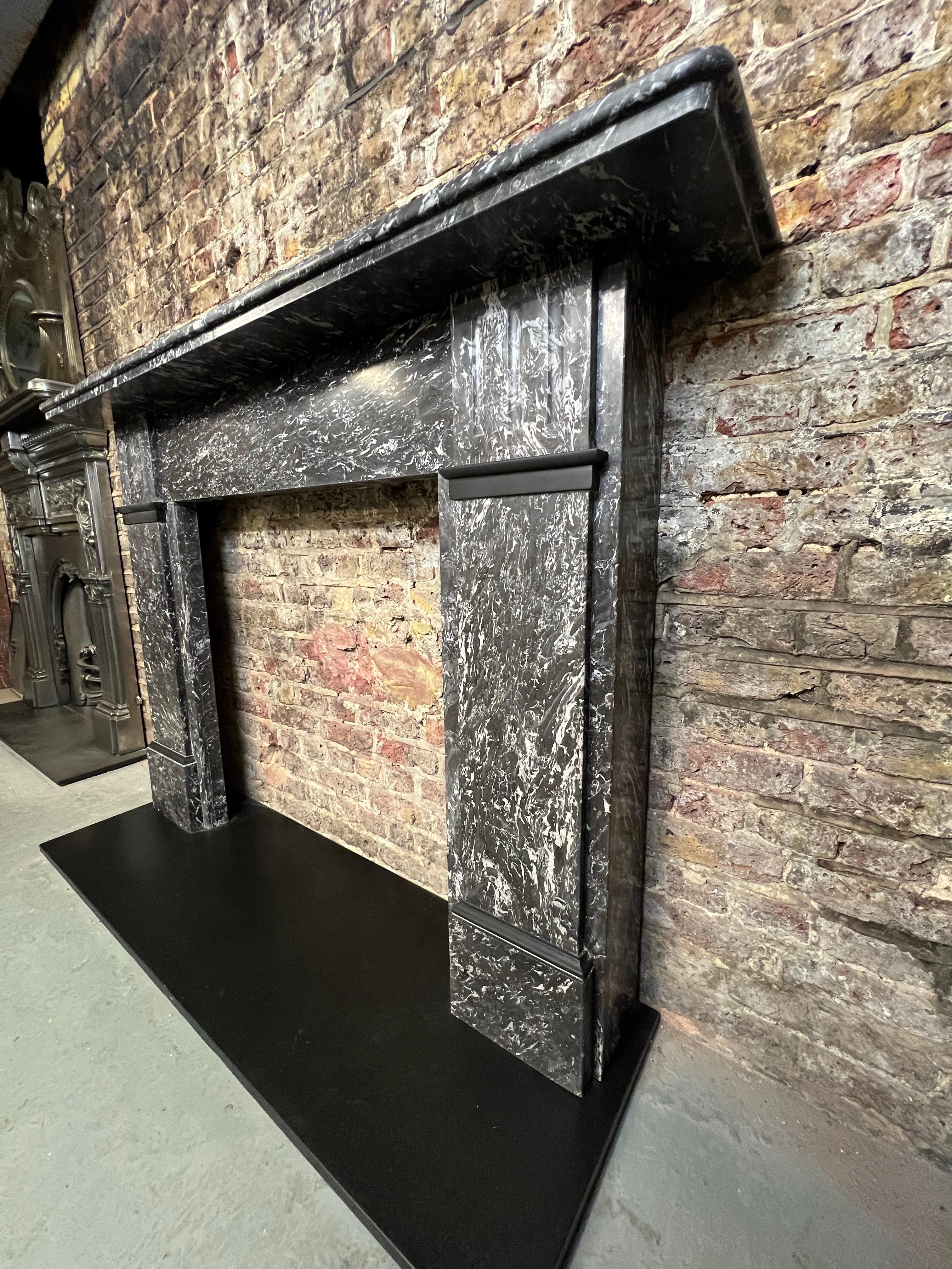 19th Century St. Annes Marble Fireplace Mantelpiece For Sale 2