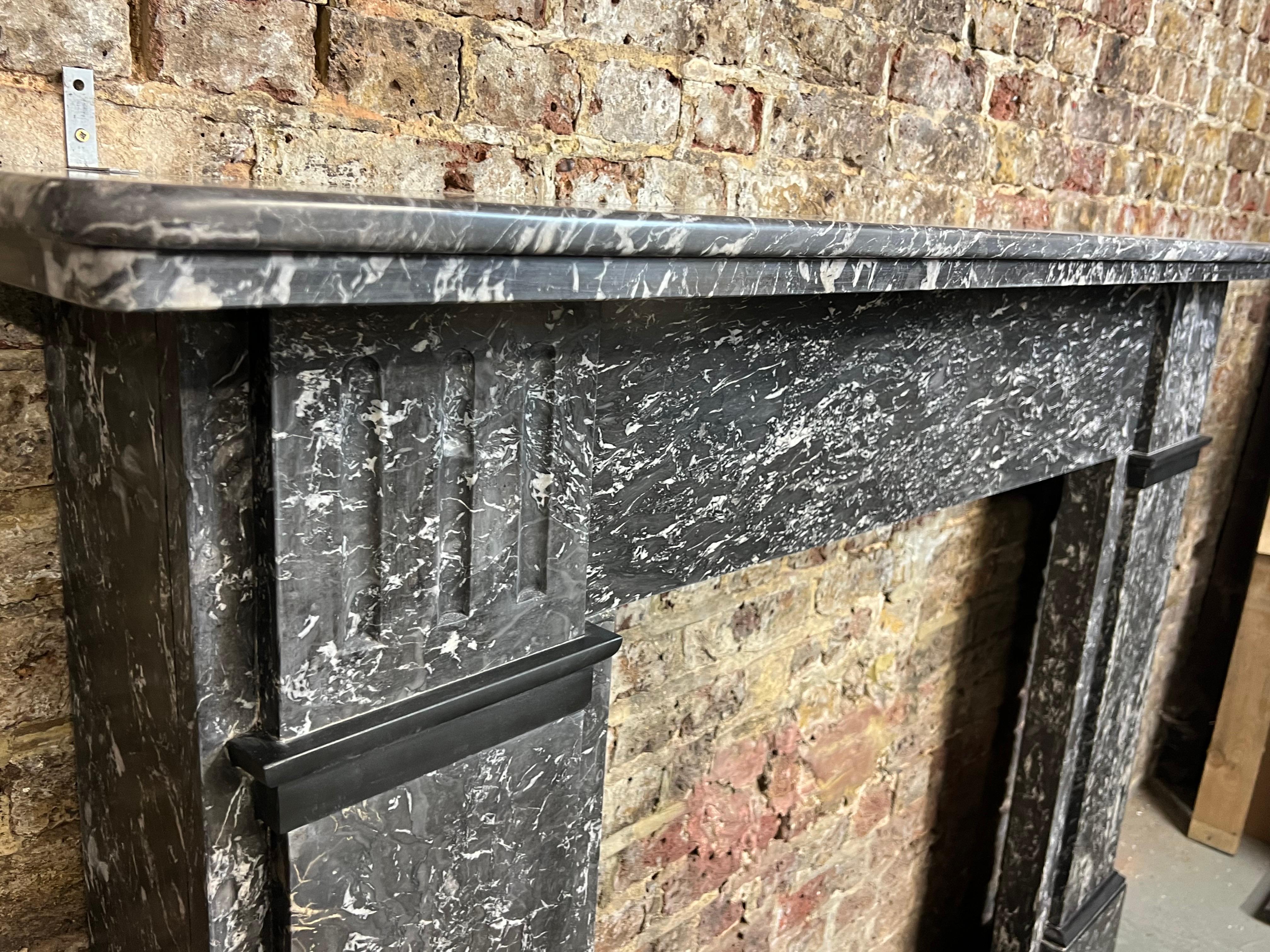 19th Century St. Annes Marble Fireplace Mantelpiece For Sale 3