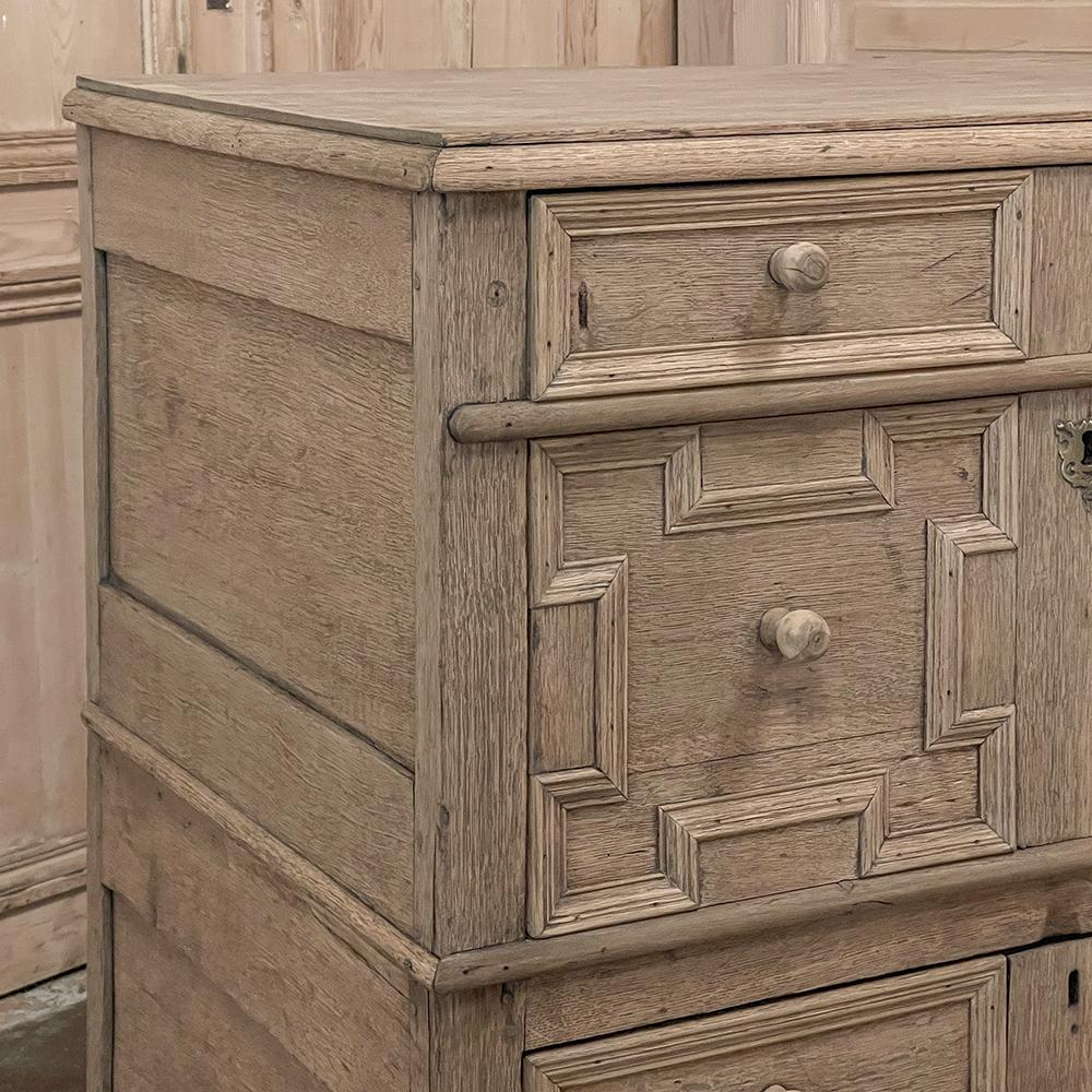 19th Century Stacked Jacobean Chest of Drawers, Cabinet 3