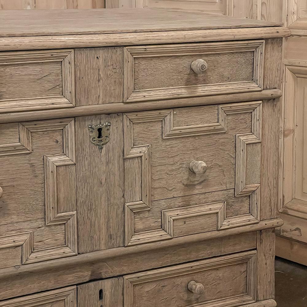 19th Century Stacked Jacobean Chest of Drawers, Cabinet 4