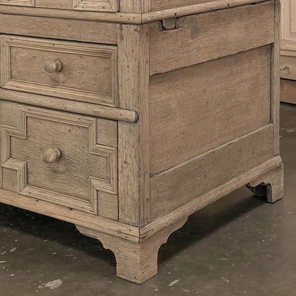 19th Century Stacked Jacobean Chest of Drawers, Cabinet 10