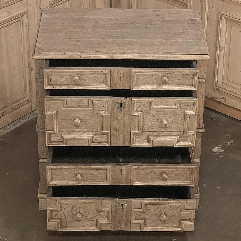 Late 19th Century 19th Century Stacked Jacobean Chest of Drawers, Cabinet
