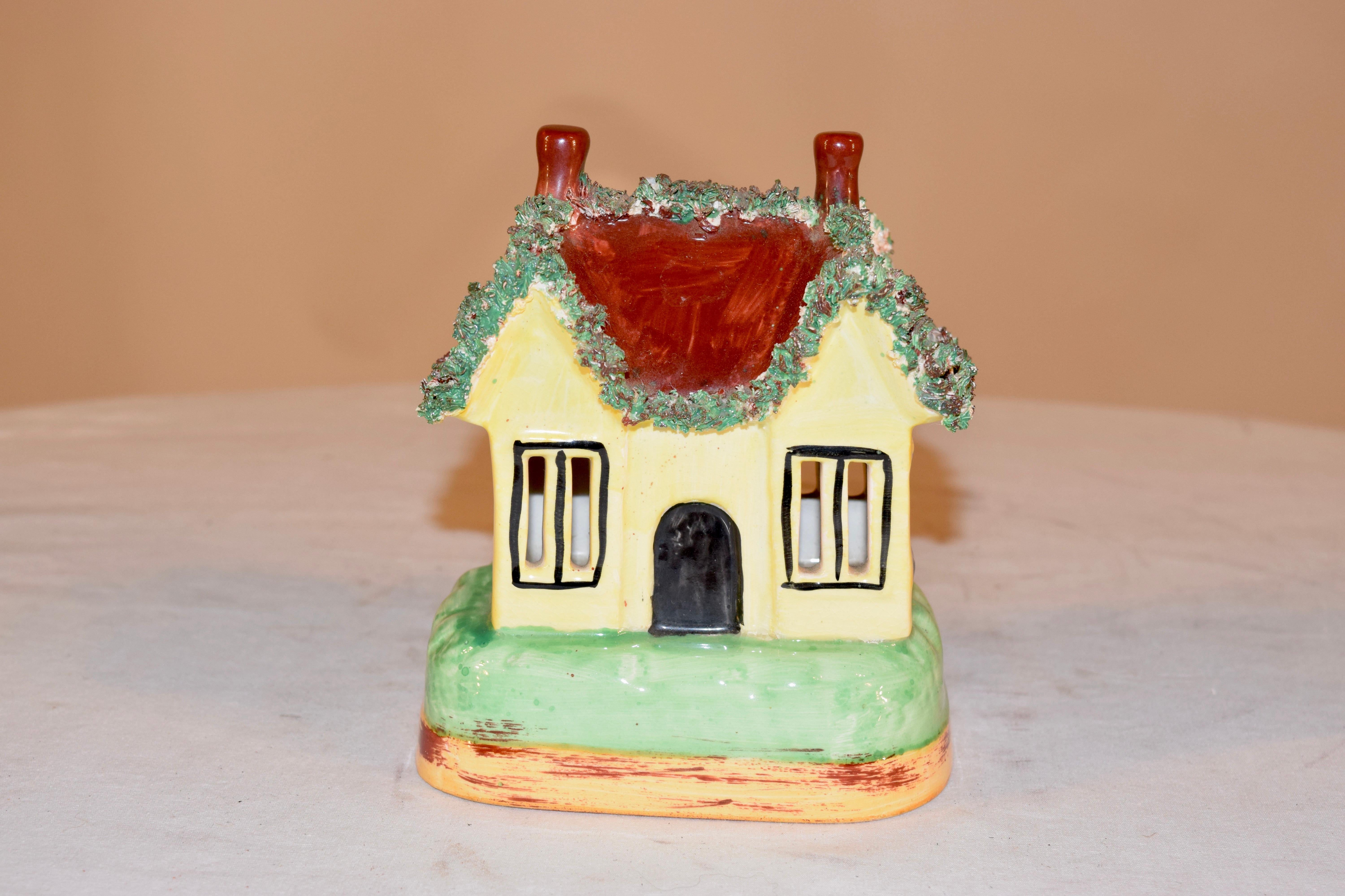 Glazed 19th Century Staffordshire Cottage For Sale