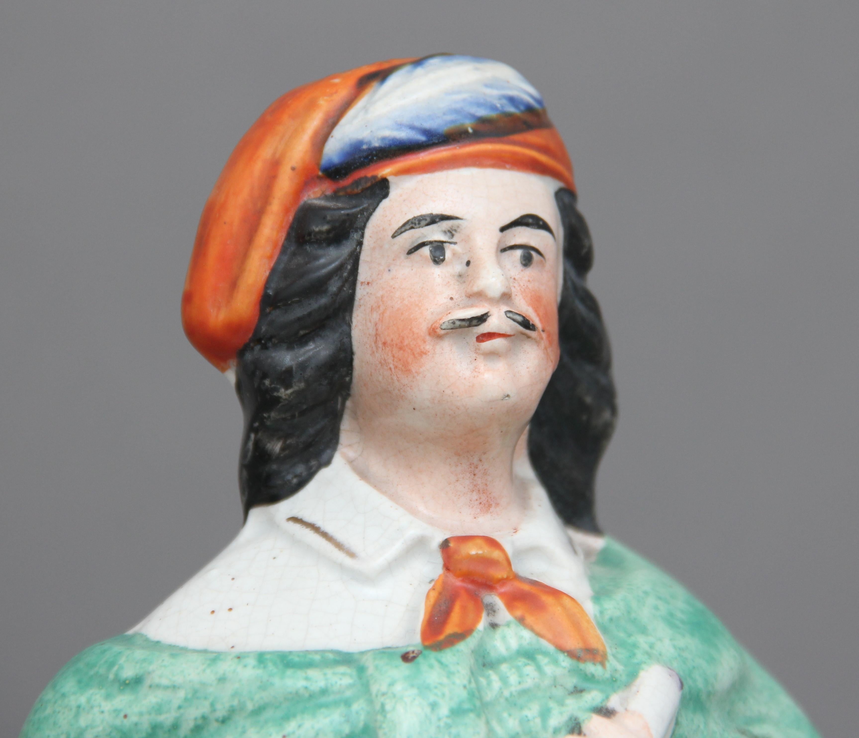 19th Century Staffordshire Figure of the 