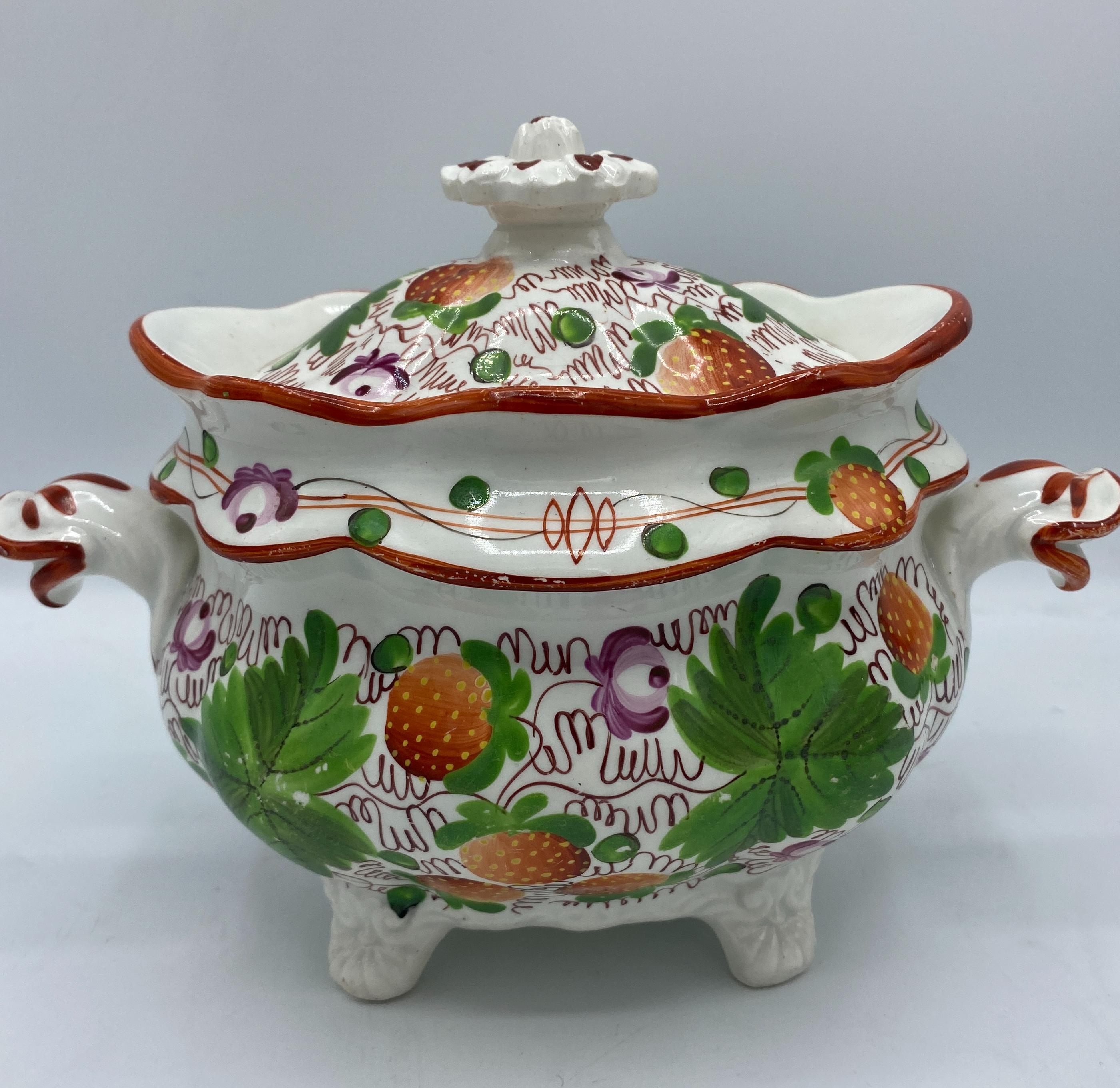 strawberry teapot set