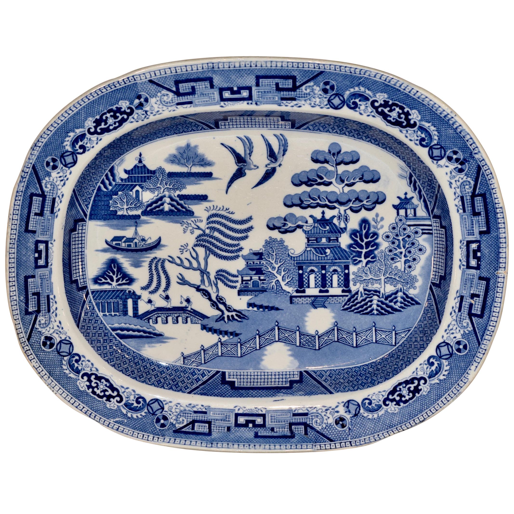 19th Century Staffordshire Platter