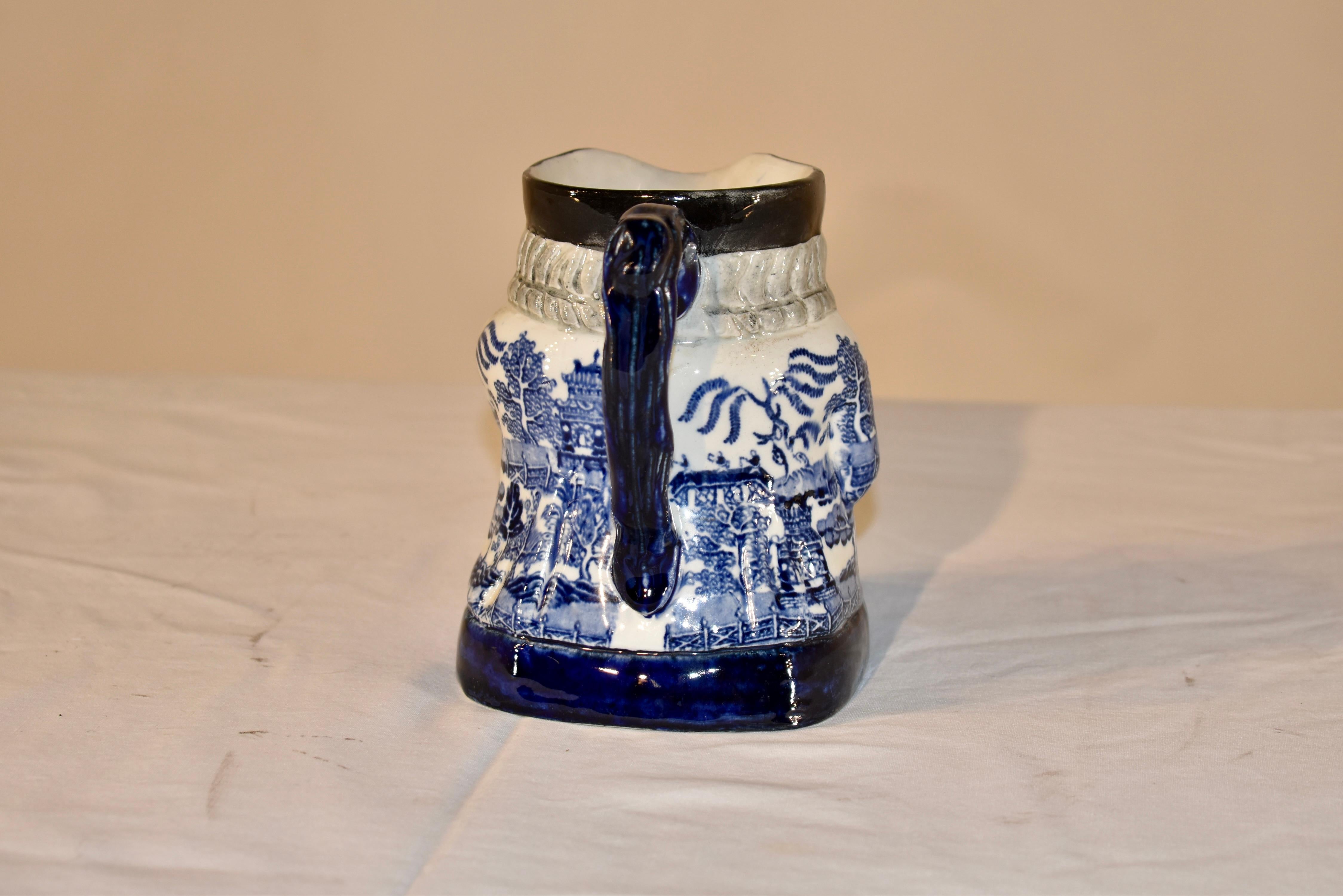 English 19th Century Staffordshire Toby Jug