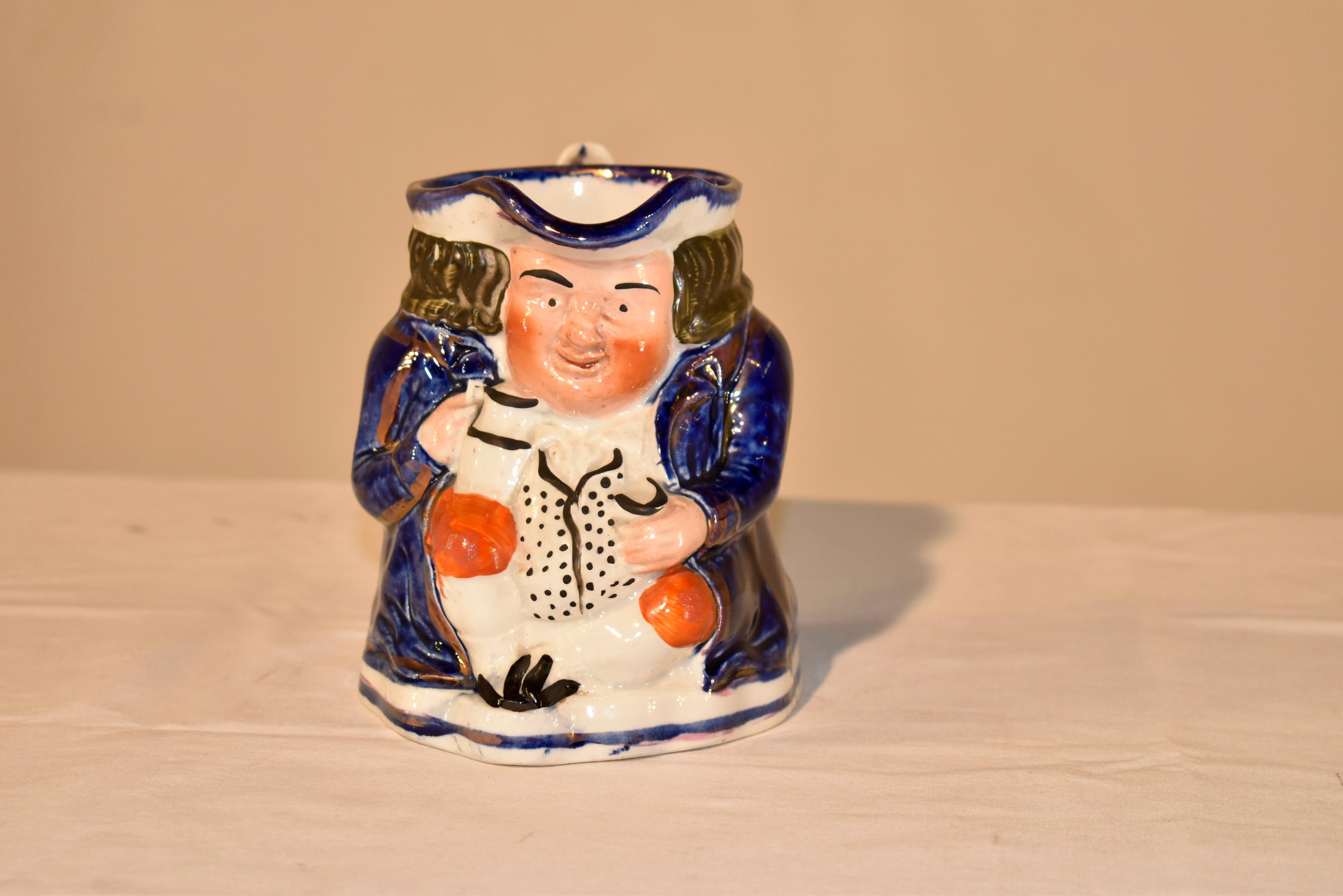 19th Century Staffordshire Toby Jug For Sale 1