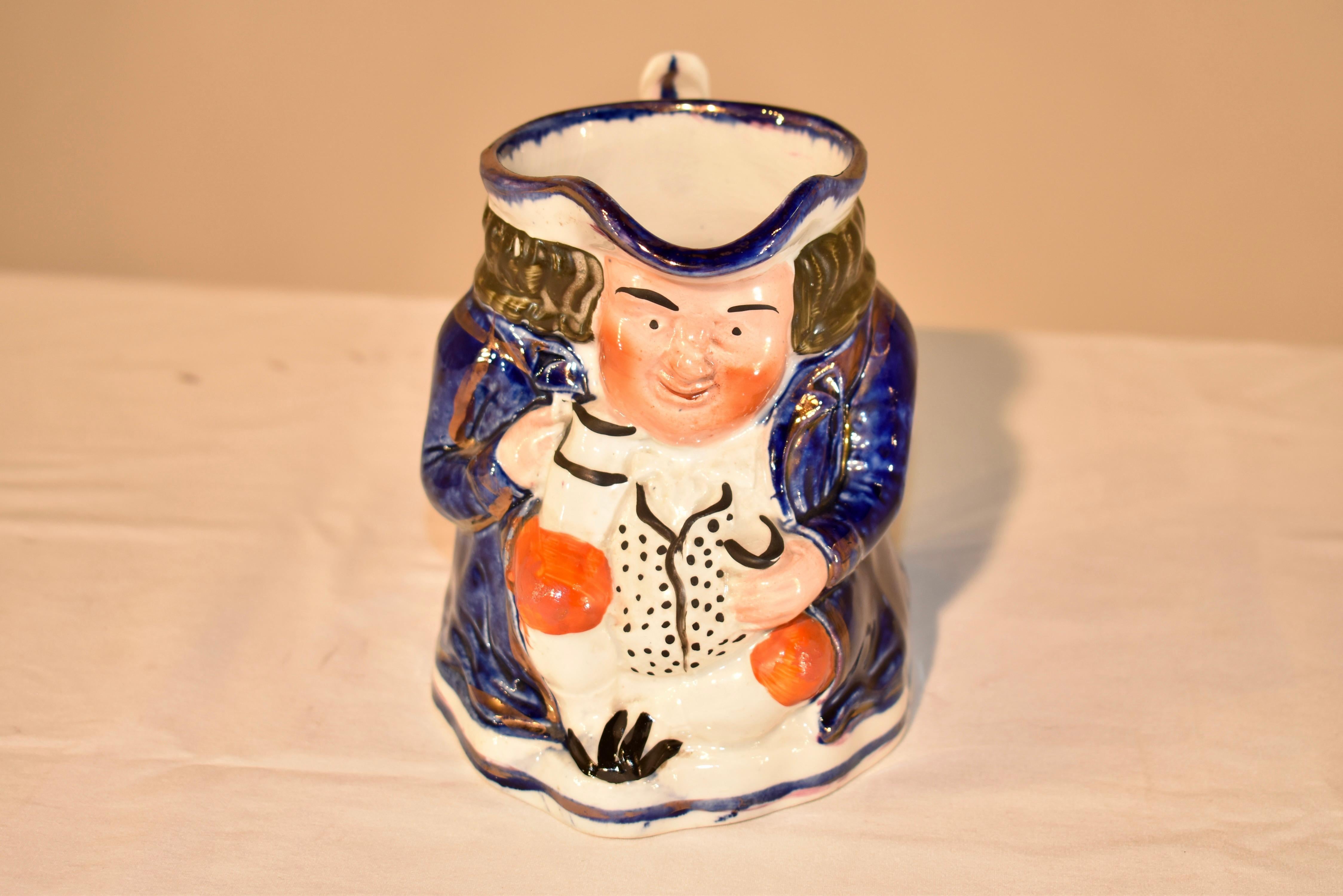 19th Century Staffordshire Toby Jug For Sale 2