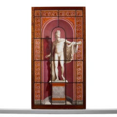 Vidrieras del siglo XIX De Apolo Belvedere Por W. Doyle