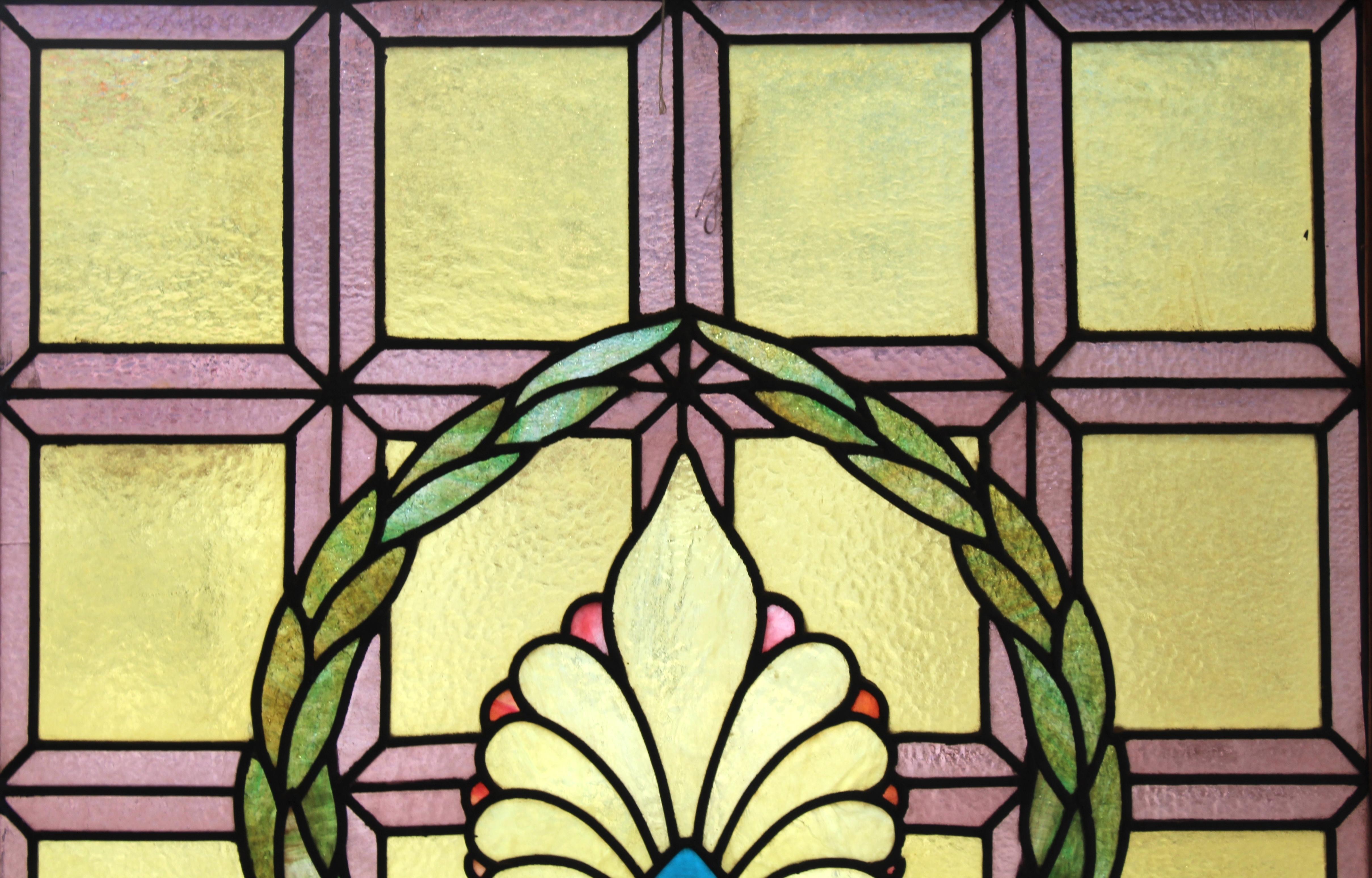 19th Century Stained Glass Window 32