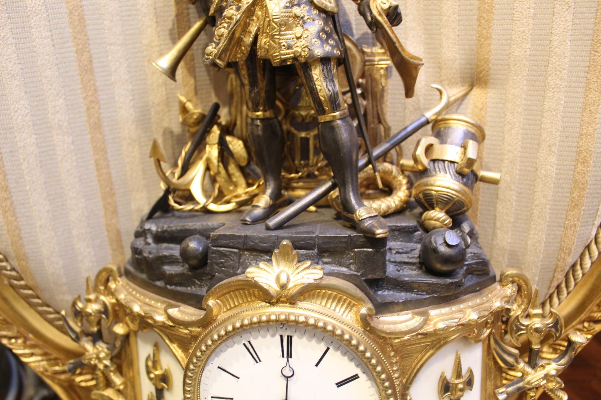 Uhr von Baschet Baullier, Paris, 19. Jahrhundert, gestempelt im Zustand „Gut“ im Angebot in London, GB