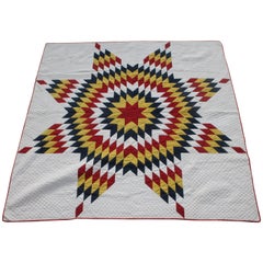 Antique 19th Century Star Quilt from Pennsylvania