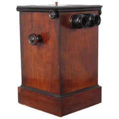 Used 19th Century Stereoscope with Slides