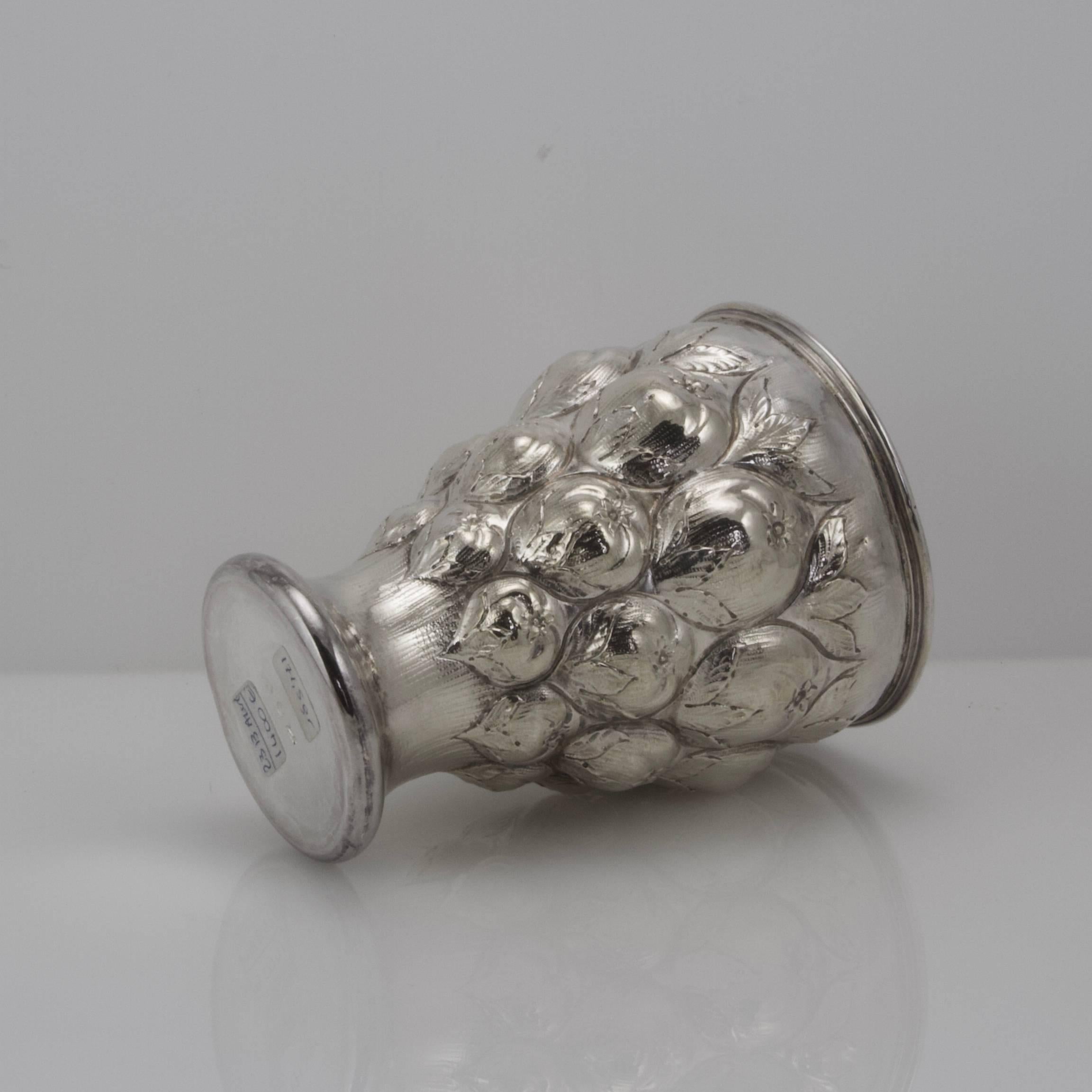 Other 19th Century Sterling Silver Ananas Cup For Sale