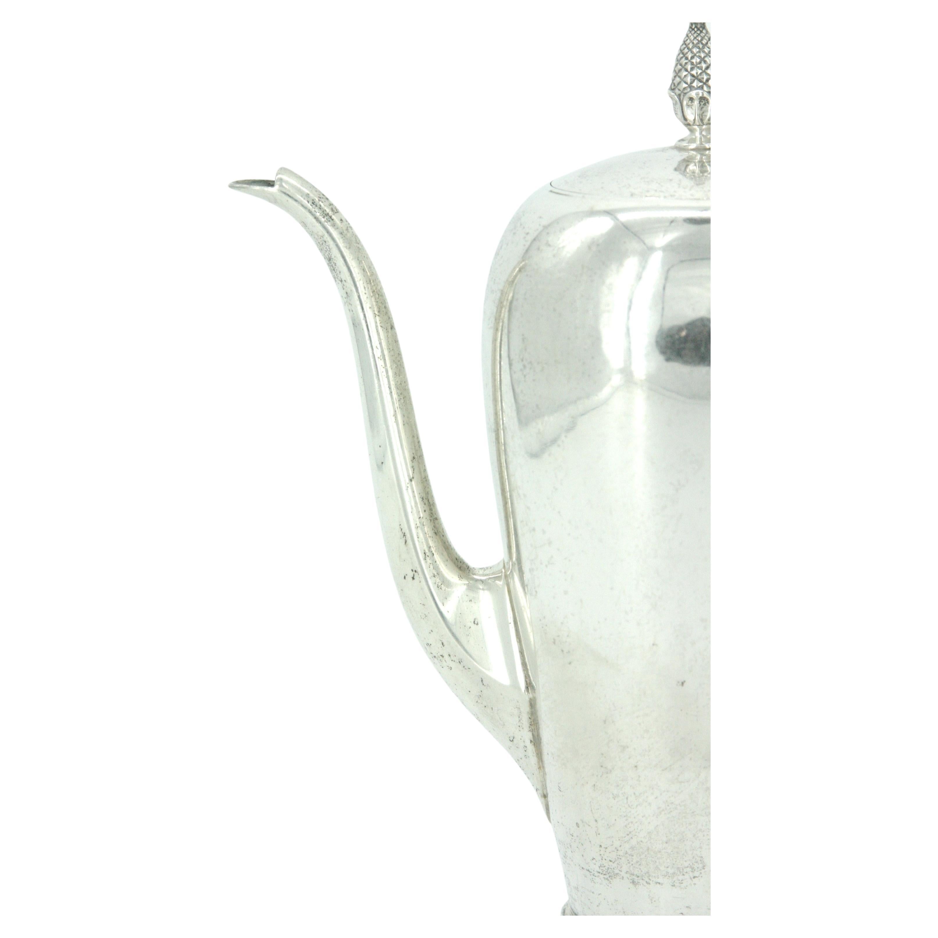 Chocolatera / Cafetera de Plata de Ley del Siglo XIX Plata esterlina en venta