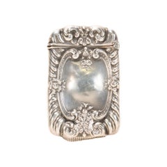 19th Century Sterling Silver Match Safe Collection