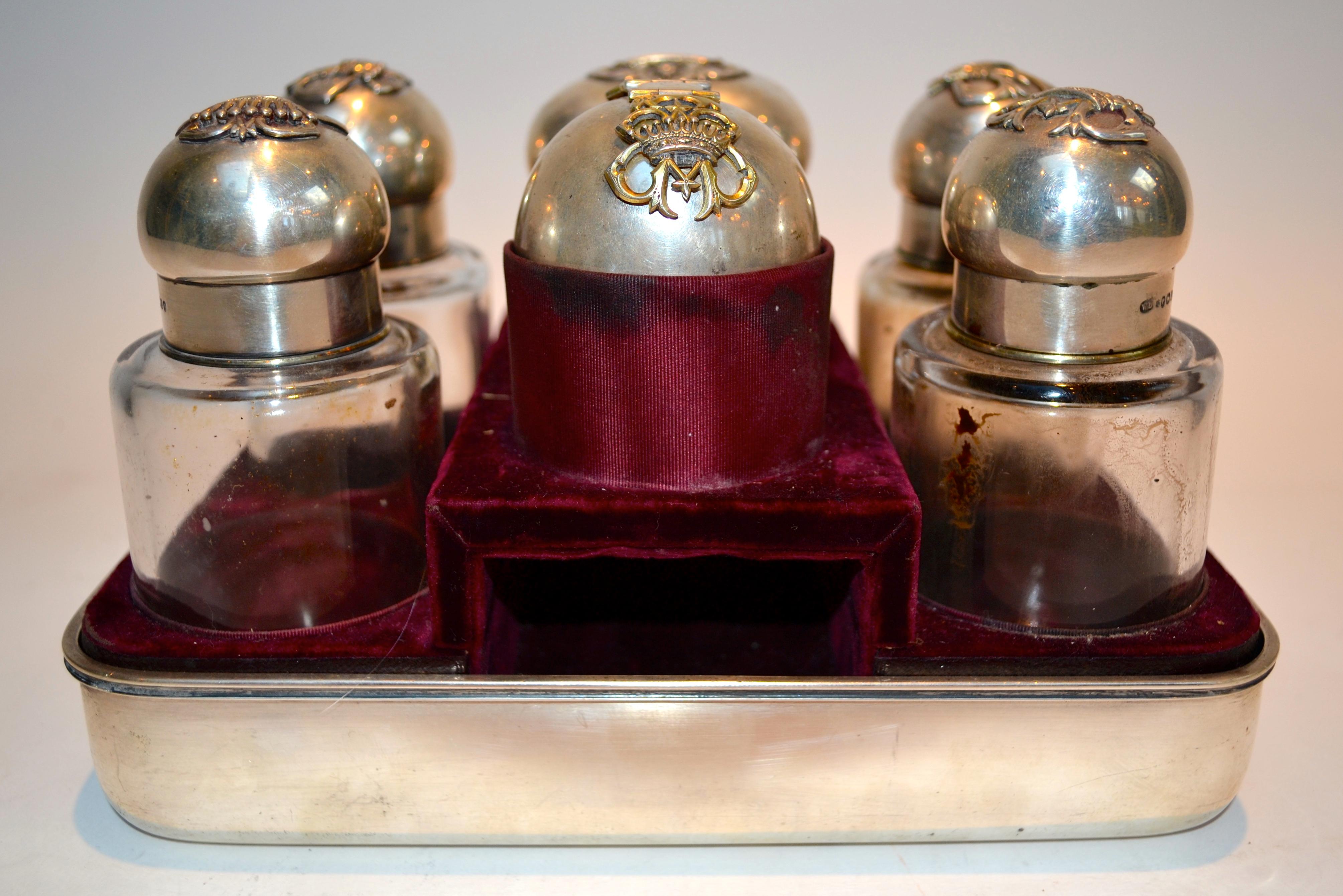 19th Century Sterling Silver ‘Necessaire De Voyage’ by Leuchars and Son en venta 11