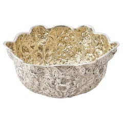 Centrotavola con fruttiera in argento Sterling del XIX secolo di Whiting Co.