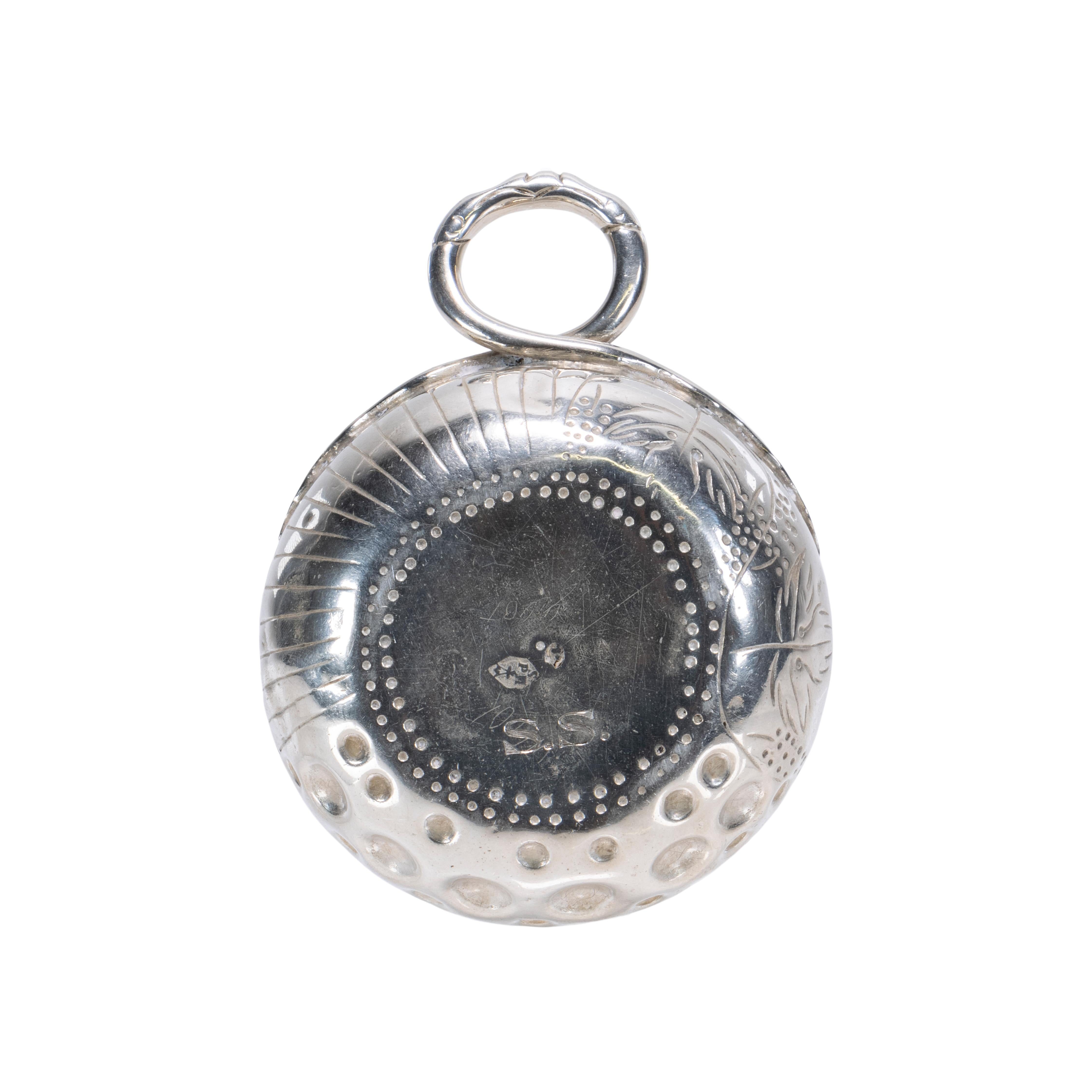 Assaggiatori di vino in argento sterling del XIX secolo in vendita 3