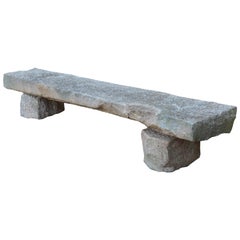 Antique 19th Century Stone Bench