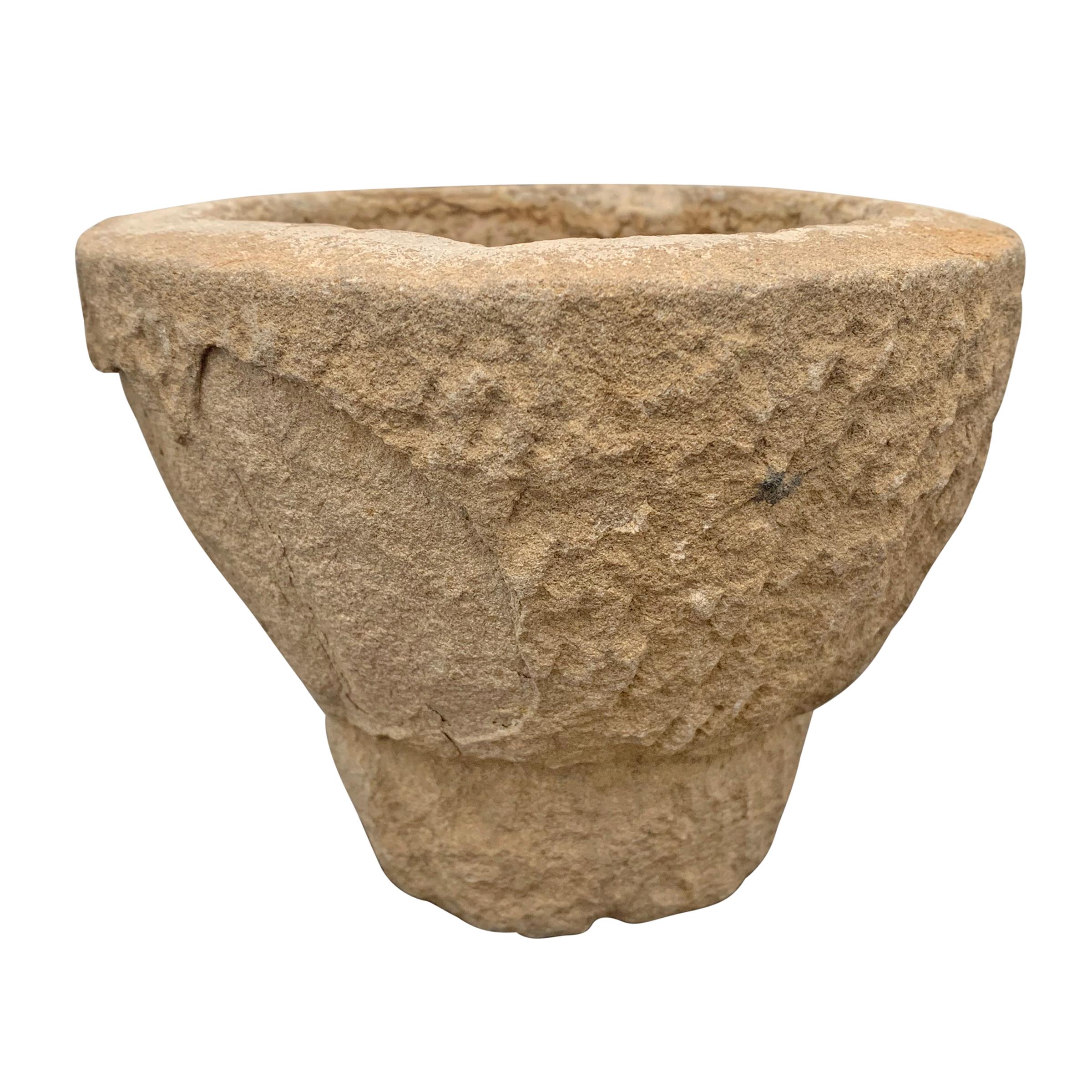 Unknown 19th Century Stone Mortar