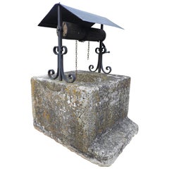 19th Century Stone Well, Dated 1872