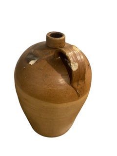 19th century stoneware salt glazed flagons stamped H & RR