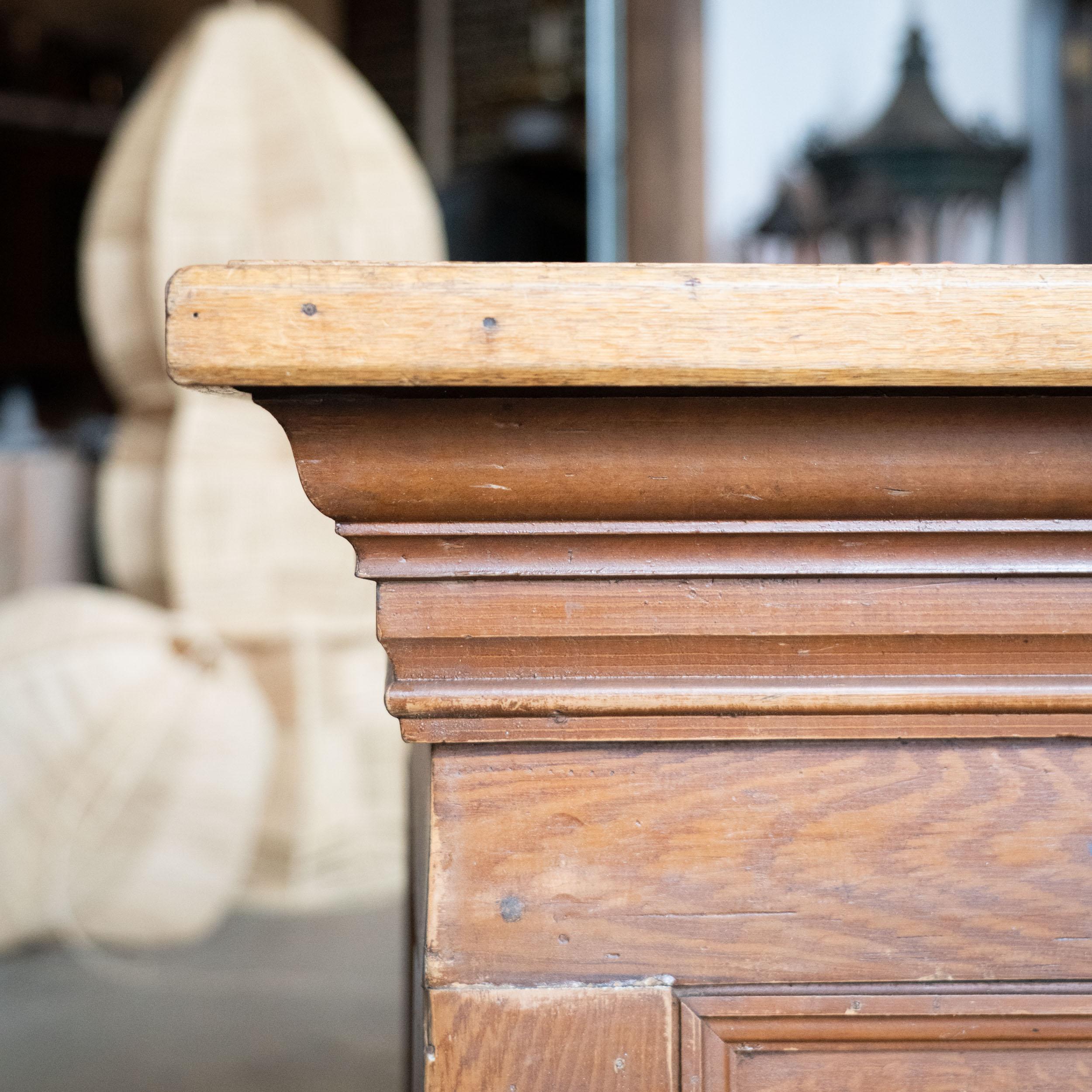 Hand-Crafted 19th century Store counter bar