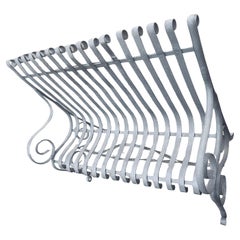 19th Century Strap Iron Garden Bench attributed to Cincinnati Iron Works