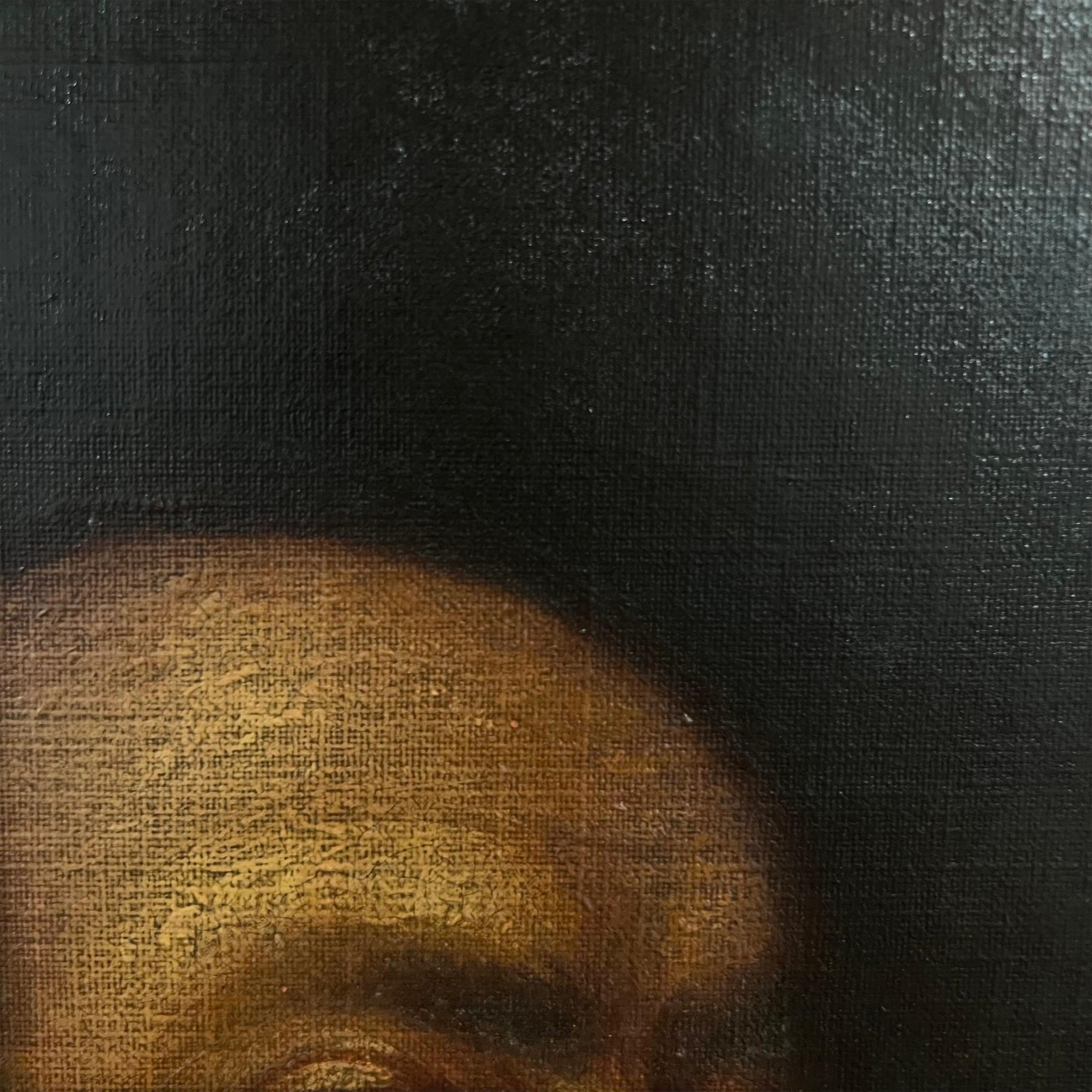 XIXe siècle Étude d'un autoportrait de Peter Paul Rubens du 19e siècle en vente
