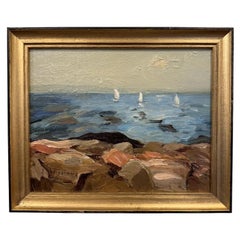 Peinture à l'huile de style 19ème siècle -New