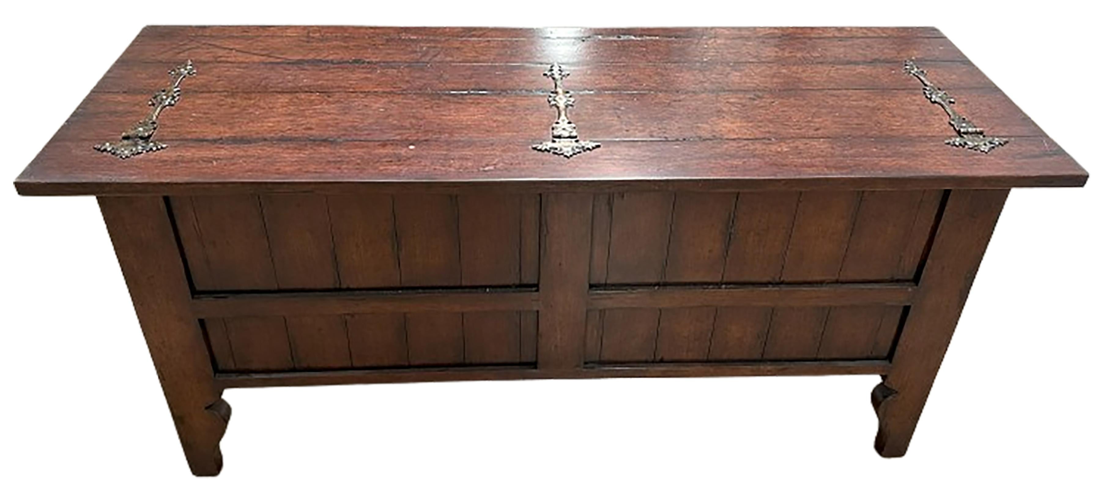 19th Century Style Walnut Chest For Sale 6