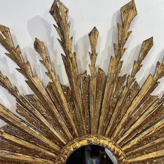 19th Century Sunburst Mirror