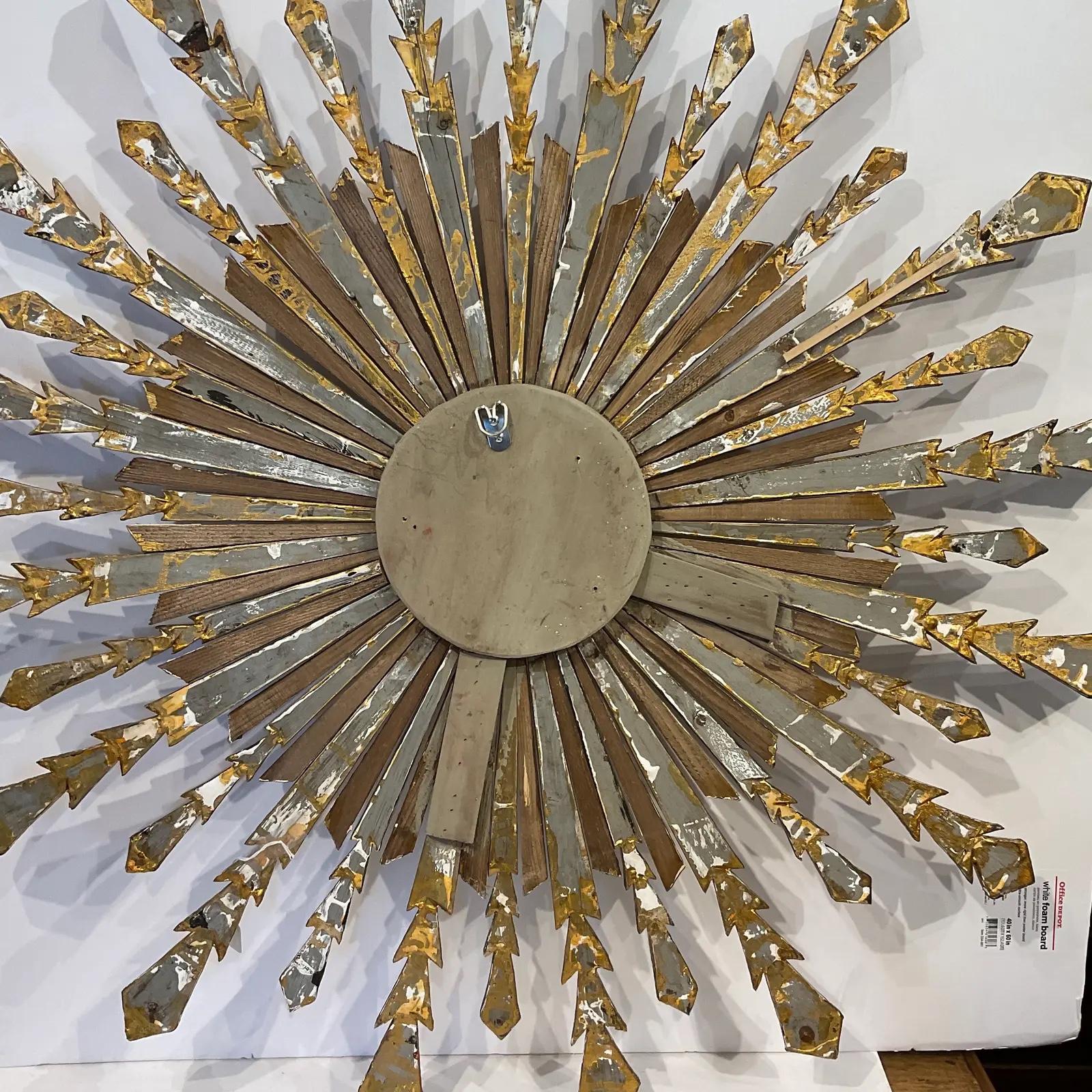 19th Century Sunburst Mirror For Sale 2