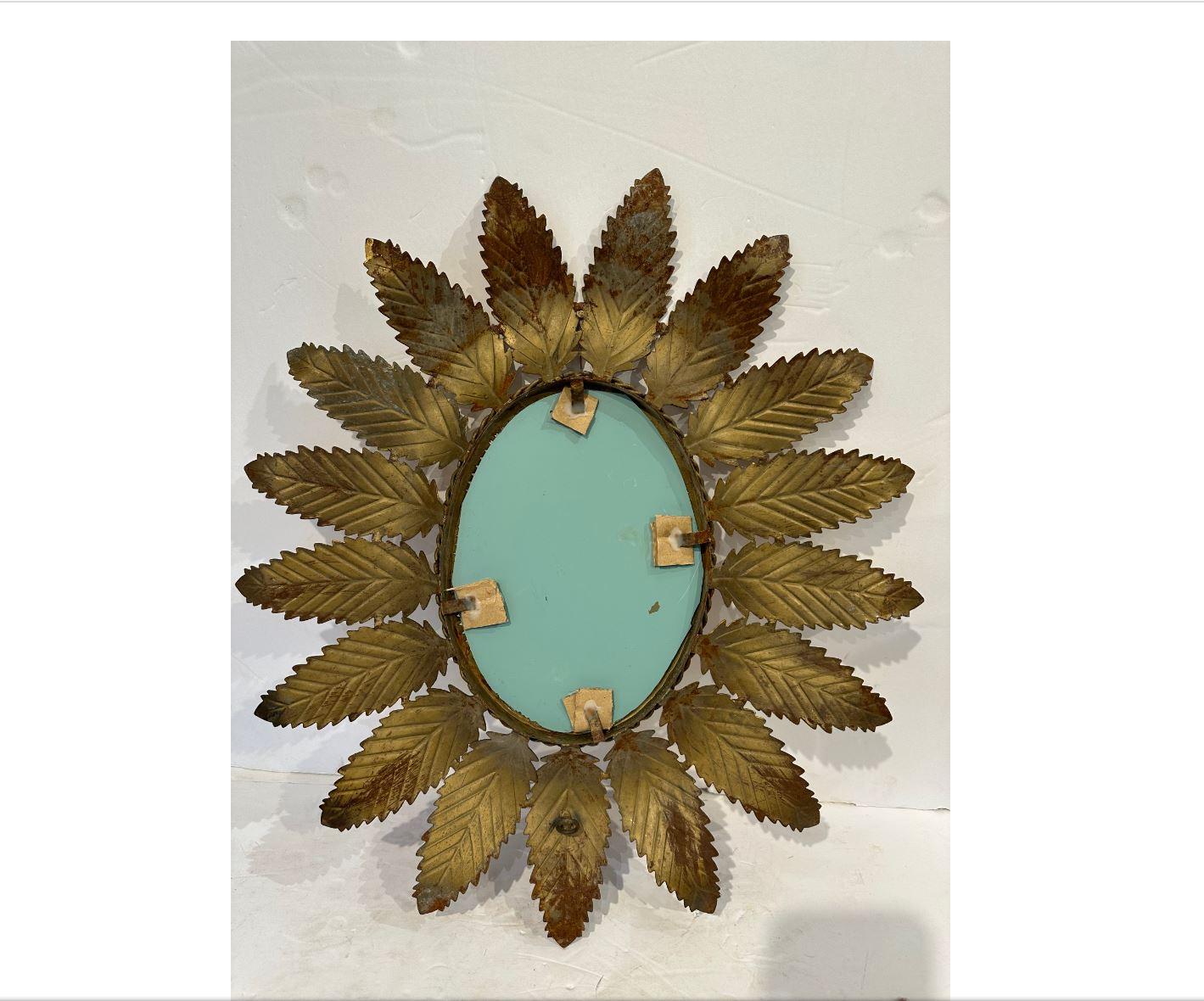 19th Century Sunburst Mirror Sku 281 In Good Condition For Sale In Nashville, TN