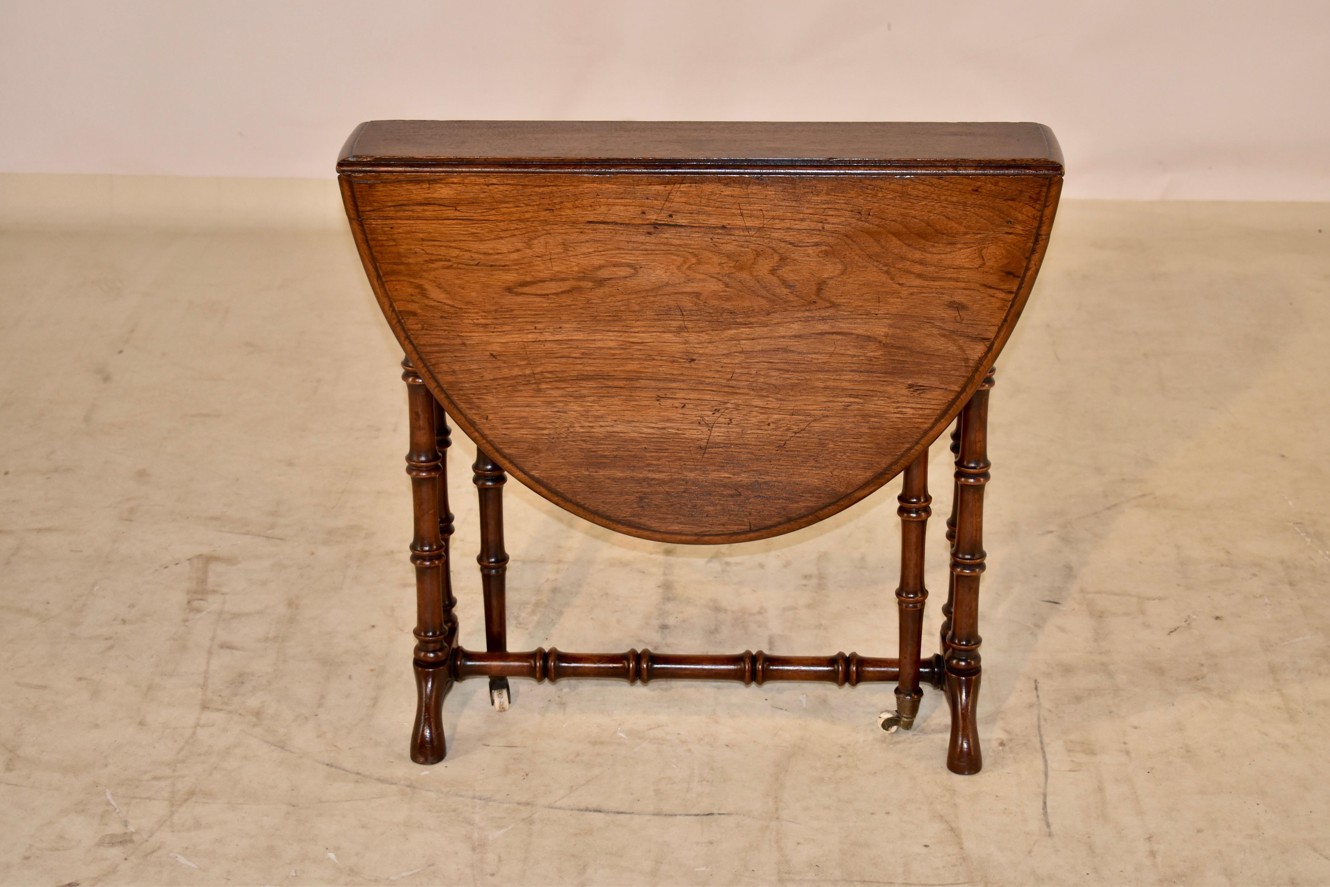 Victorian 19th Century Sutherland Table For Sale