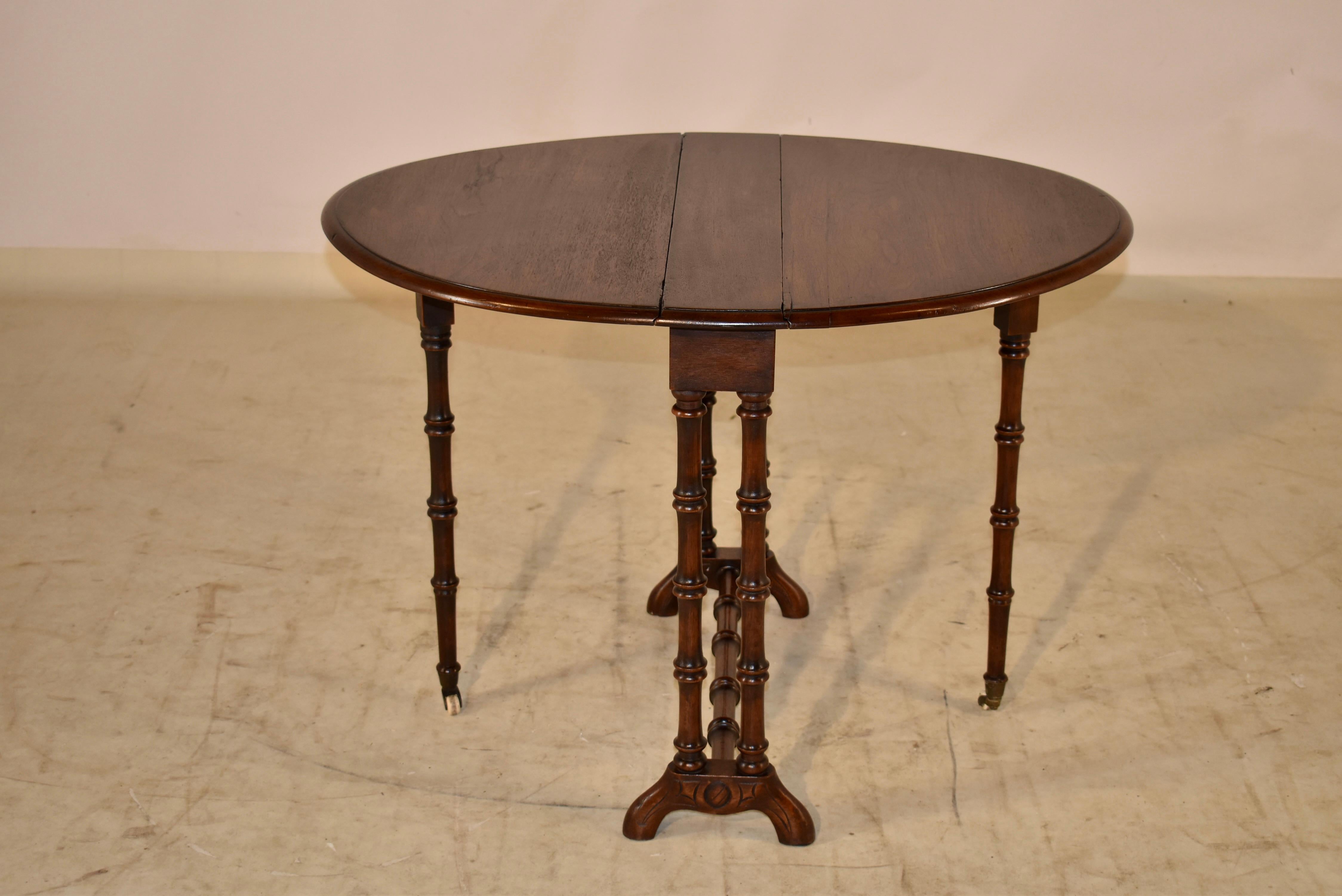 19th Century Sutherland Table In Good Condition For Sale In High Point, NC